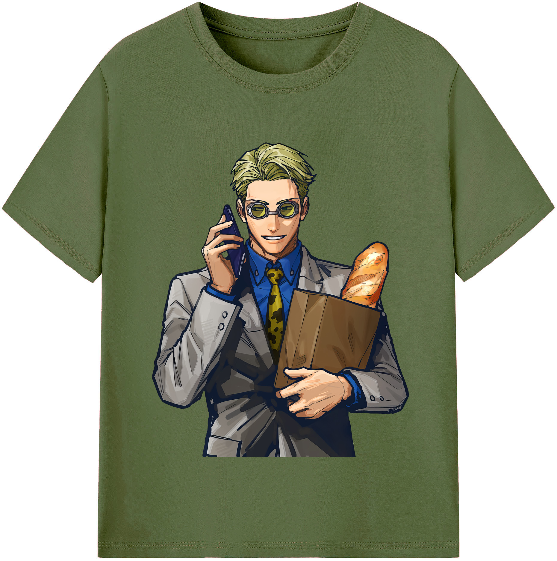 （画像用） 呪術廻戦 Jujutsu Kaisen 綿100％半袖Tシャツ（フロントプリント）
